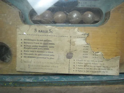 Instruction And Score Card