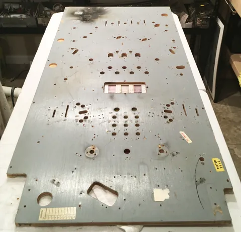 Stripped Playfield - Back
