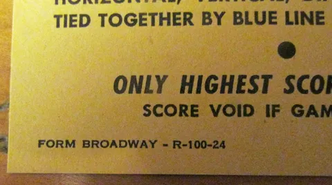 Score Card - Game Name*