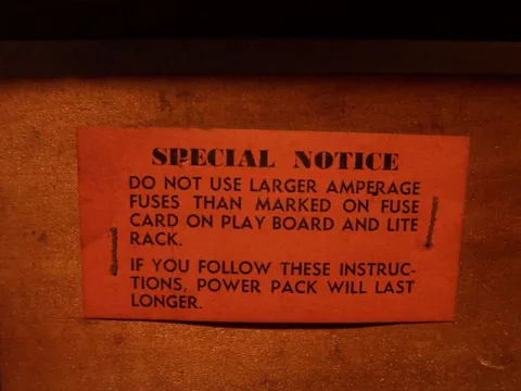 Fuse Notice*