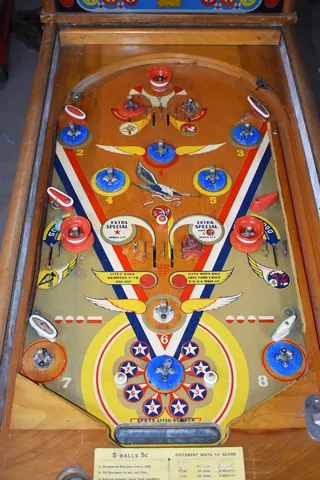 Playfield (with retrofit flippers)