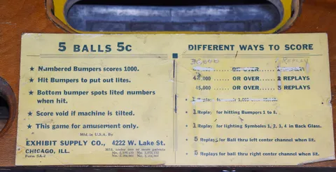 Instruction and Score Card