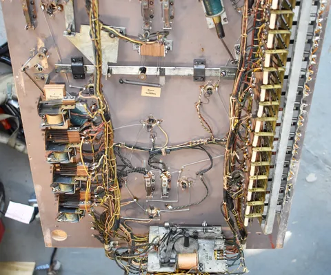 Under Upper Playfield (with retrofit flippers)