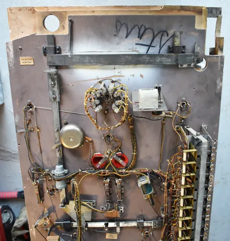 Under Lower Playfield (with retrofit flippers)
