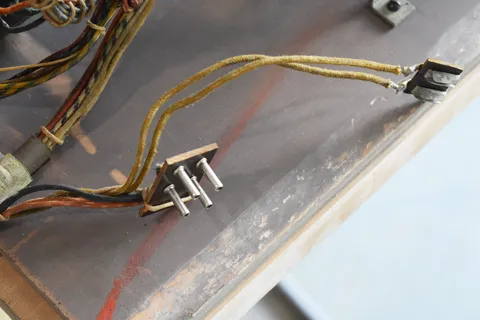 Under Playfield - (retrofit flipper wiring)*