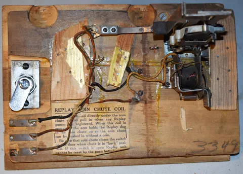 Inside Coin Door