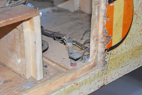 Inside Cabinet - Detail*