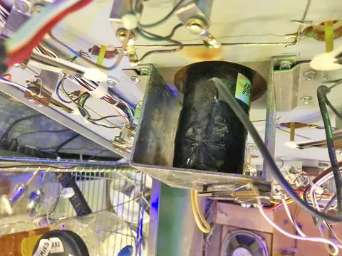 Under Playfield - Magnet Assembly