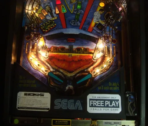 Illuminated Lower Playfield