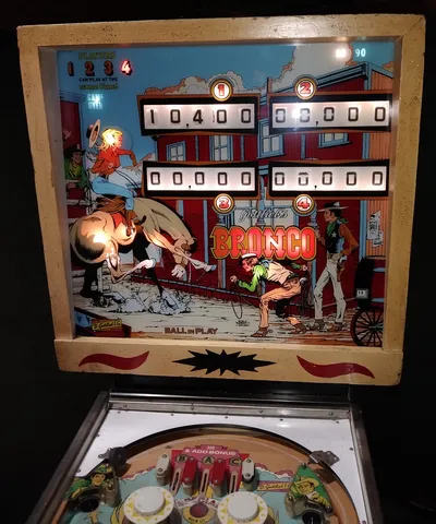 Backglass Scoring Over 100,000 Points - Germany*