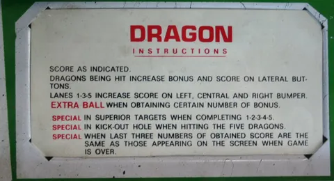 English Instruction Card