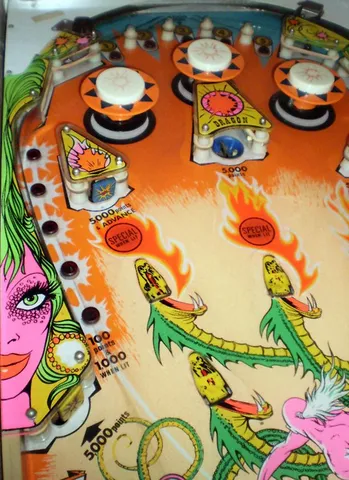Upper Playfield - Detail