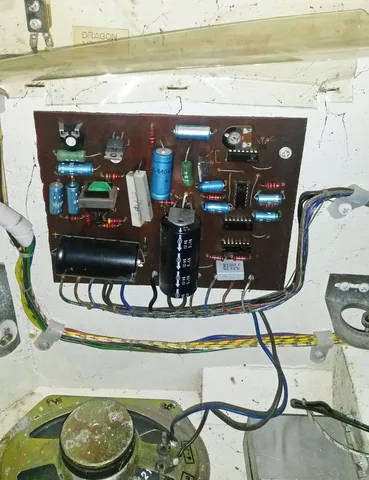 Inside Cabinet - Sound Board*