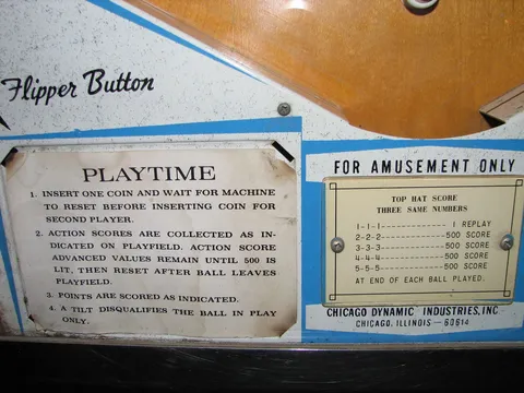 Instruction Card