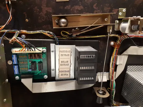 Dip Switches and Coin Meters*