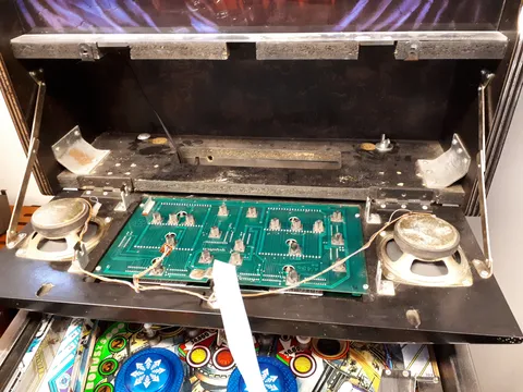 Behind Display Panel - CPU Board Removed