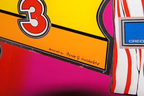 Artist Signature On Backglass