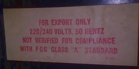 Export Sticker*