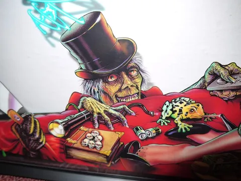 Backglass - Detail*