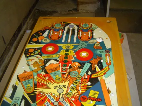 Stripped Playfield - Upper