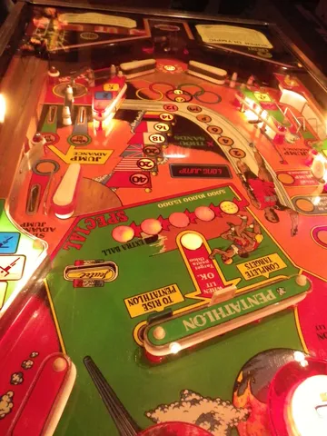 Illuminated Lower Playfield