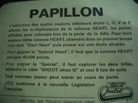 Instruction Card