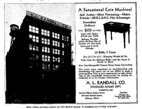 Coin Machine Journal Ad*