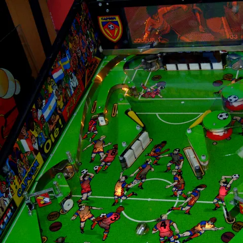 Illuminated Upper Playfield