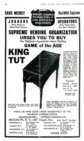Coin Machine Journal Ad*