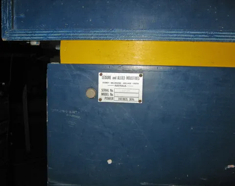 Manufacturer Plate*