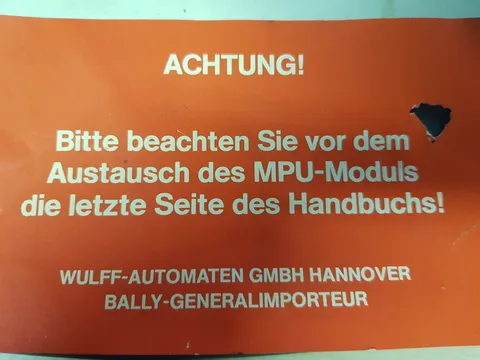 Inside Backbox - Detail