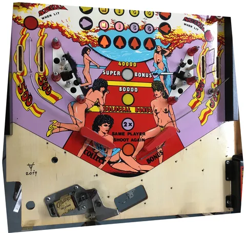 Stripped Lower Playfield