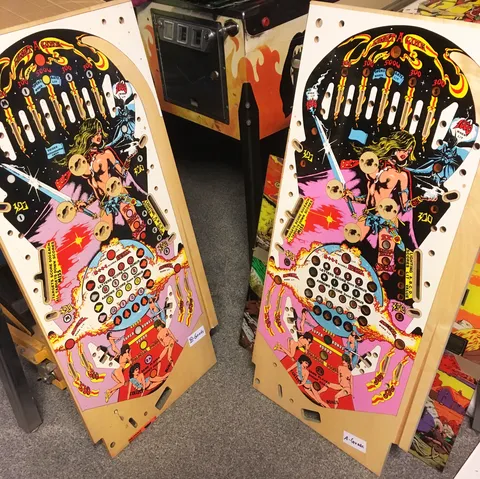 NOS Playfields - Translucent and Transparent Inserts*