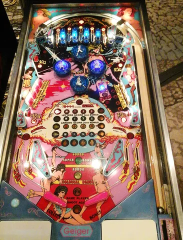 Illuminated Playfield with Alternate Plastics