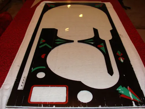 Painted Playfield Glass - Underside