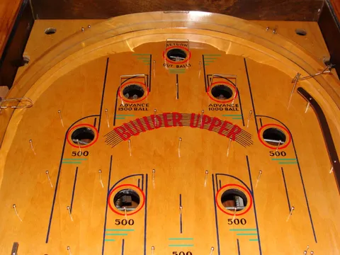 Upper Playfield with Painted Glass Removed