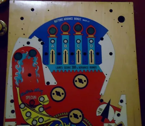 Blank Upper Playfield
