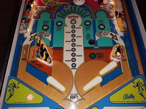 Illuminated Lower Playfield*
