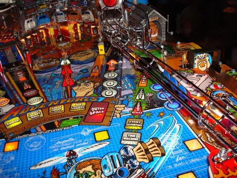 Illuminated Upper Playfield