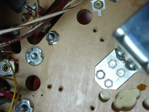 Prototype Playfield Underside*