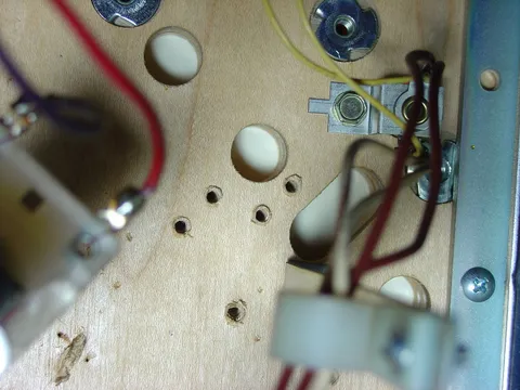 Prototype Playfield Underside*
