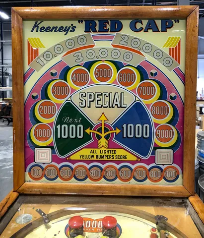 Backglass - Altered Name 'Red Cap'*