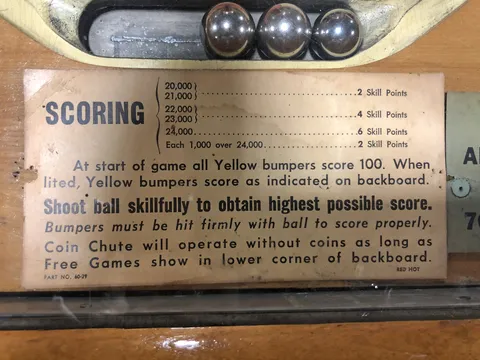 Instruction and Score Card*