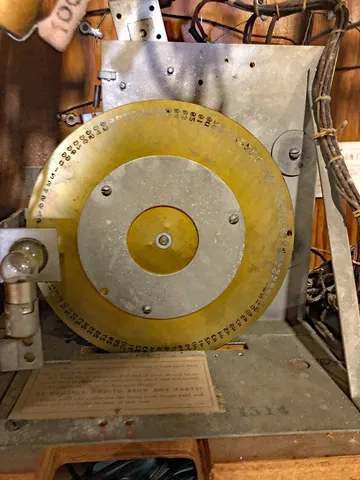 Inside Backbox - Replay Projection Wheel*