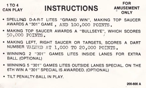 Instruction Card
