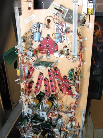 Prototype Playfield Underside*
