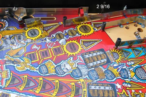Partially Stripped Playfield