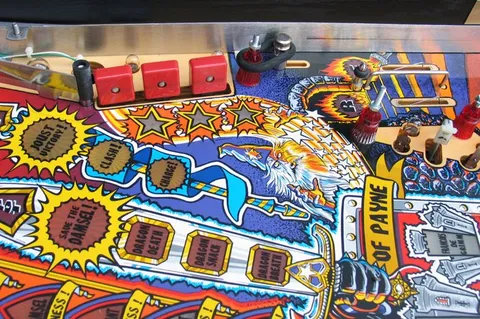 Partially Stripped Playfield