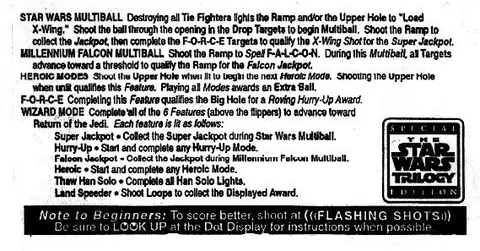 Instruction Card