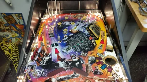 Early Production Playfield - White Artwork Under Plastics*